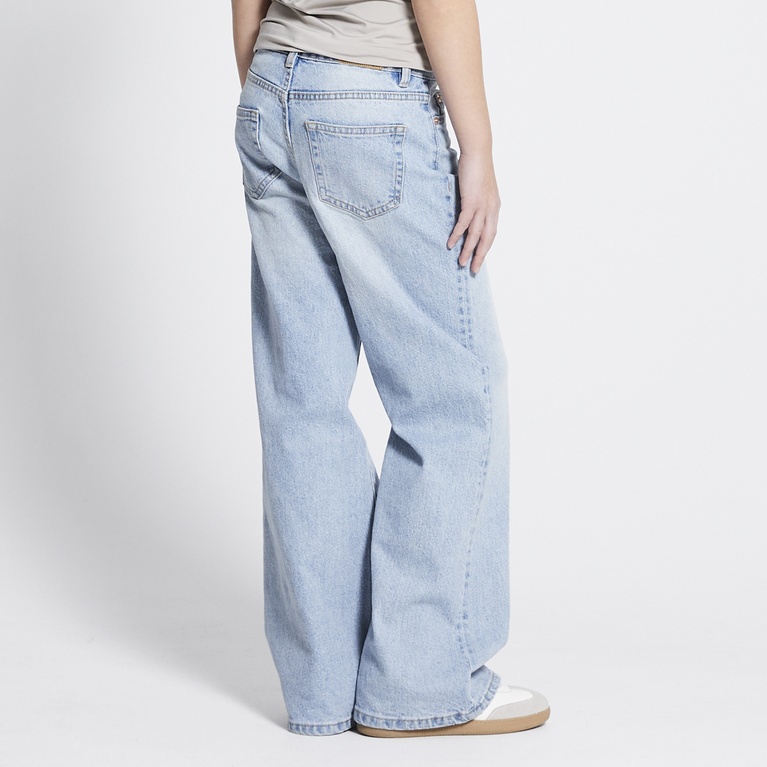 High waist wide jeans "Boulevard Star"